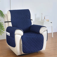 Thumbnail for Artiss Recliner Chair Cover 100% Water Resistant Navy