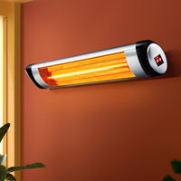 Thumbnail for Devanti Electric Strip Heater Radiant Heaters 1500W