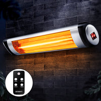 Thumbnail for Devanti Electric Strip Heater Radiant Heaters 2000W