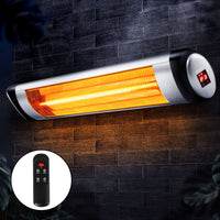 Thumbnail for Devanti Electric Strip Heater Radiant Heaters 2000W