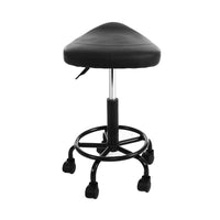 Thumbnail for Artiss Salon Stool Saddle Swivel Chair