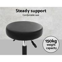 Thumbnail for Artiss Salon Stool Round Swivel Chair