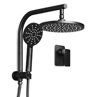 Thumbnail for Cefito 9'' Rain Shower Head Set Handheld Round High Pressure Mixer Tap Black