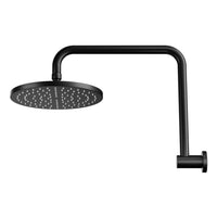 Thumbnail for 9'' Rain Shower Head Overhead High-pressure Swivel Black