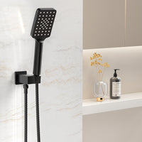 Thumbnail for Handheld Shower Head Holder 3.1'' High Pressure Black