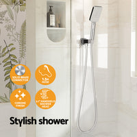 Thumbnail for Handheld Shower Head Holder 3.1'' High Pressure Silver