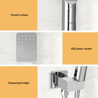 Thumbnail for Handheld Shower Head Holder 3.1'' High Pressure Silver