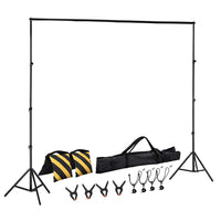 Thumbnail for 2.5X3M Photography Backdrop Stand Kit Studio Screen Photo Background Support Bag