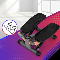 Thumbnail for Everfit Mini Stepper with Resistance Rope Aerobic Step Trainer Home Gym 150KG