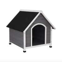 Thumbnail for Weatherproof Outdoor Indoor Dog Kennel House (2 Sizes)-0