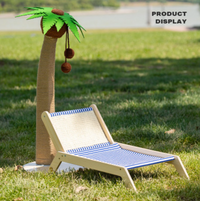 Thumbnail for Wooden Coconut Tree Cat Lounge Chair-2