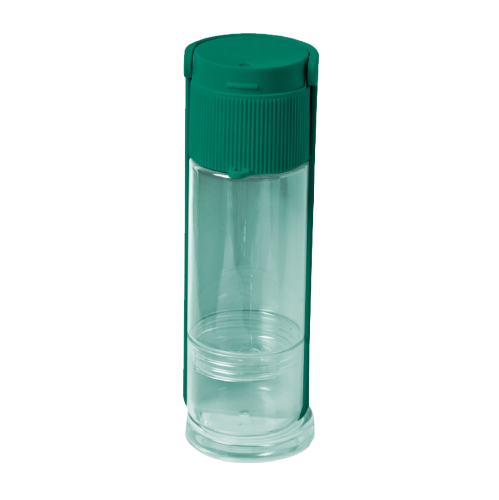 Ribbed Portable Pet Bottle in Emerald-0