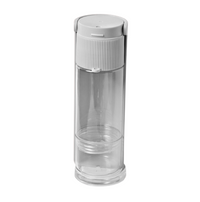 Thumbnail for Ribbed Portable Pet Bottle in White-0