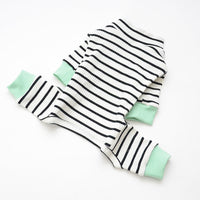 Thumbnail for Night in Dog PJs in Black & Green-0