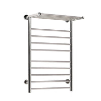 Thumbnail for Devanti Electric Heated Towel Rail Rack 14 Bars Wall Mounted Clothes Dry Warmer