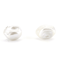 Thumbnail for Freshwater Baroque Nara Keshi Pearl Earrings 8 – 10 MM AAA-0