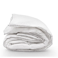 Thumbnail for Royal Comfort Bamboo Blend Quilt 250GSM Luxury  Duvet 100% Cotton Cover - Queen - White