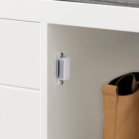 Thumbnail for Shoe Bench Shoe Rack Cabinet Hallway, White
