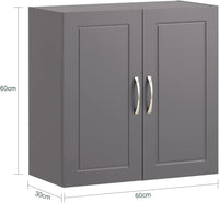 Thumbnail for Wall Storage Cabinet Unit Double Doors