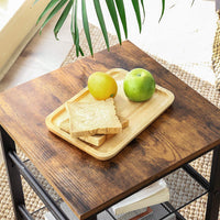 Thumbnail for Side Table, 2 Mesh Shelves