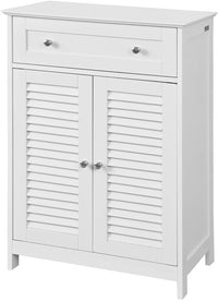 Thumbnail for Freestanding Storage Cabinet with Doors/Drawer 60x87x35 cm