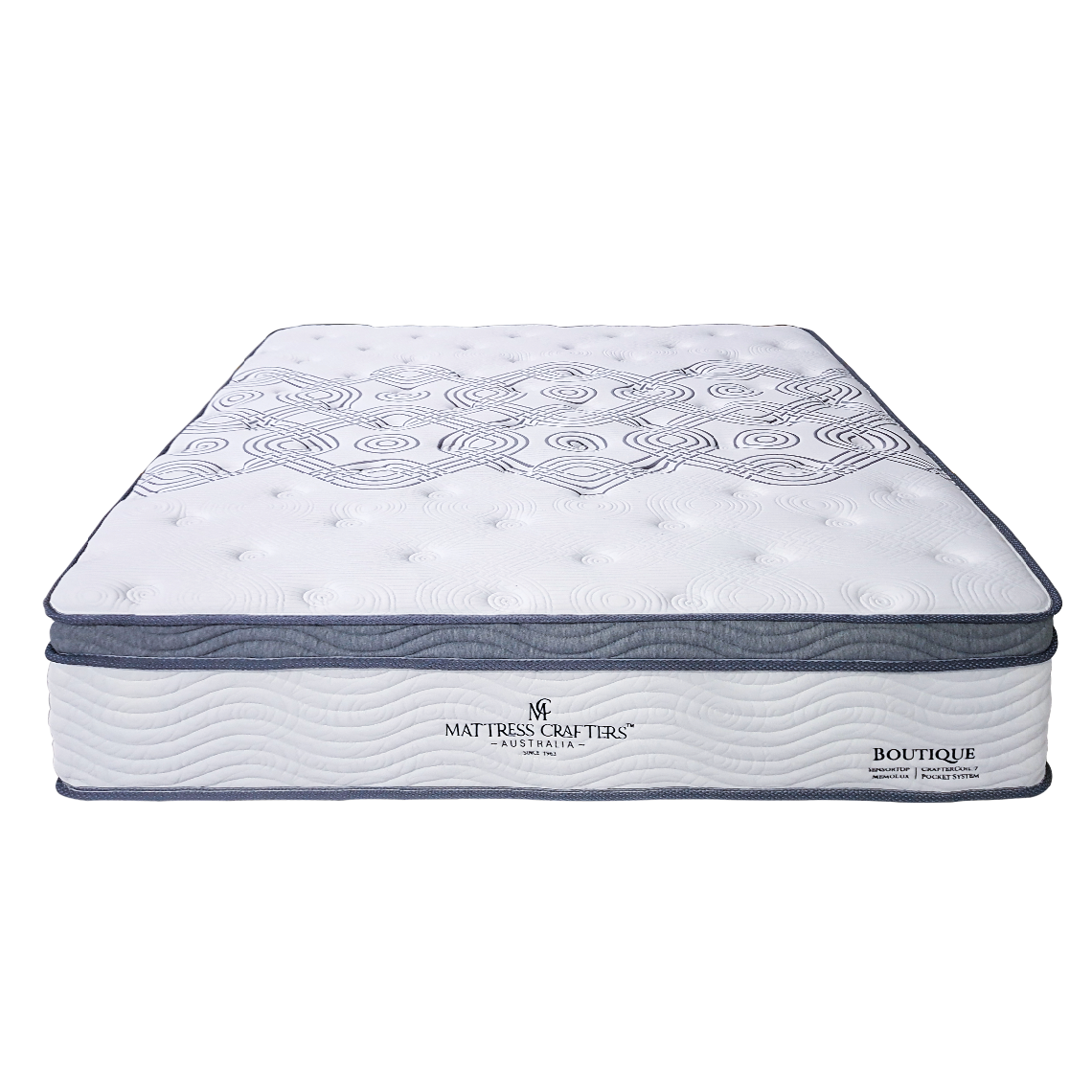 Boutique Double Mattress 7 zone Pocket Spring Memory Foam