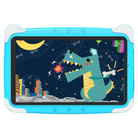 Thumbnail for 7 Inch IPS Touch Screen Blue Tablet WiFi Quad Core 16GB Kids Iwawa Parent Control