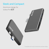 Thumbnail for mbeat Edge Pro Multifunction USB- C Hub for Microsoft Surface Pro Gen 5/6