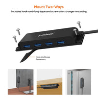 Thumbnail for mbeat Mountable 4-Port USB-C Hub
