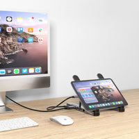 Thumbnail for mbeat Stage P5 Portable Laptop Stand with USB-C Docking Station - Space Grey