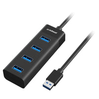 Thumbnail for mbeat 4-Port USB 3.0 Hub - Black