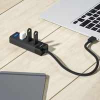 Thumbnail for mbeat 4-Port USB 3.0 Hub - Black