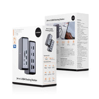 Thumbnail for mbeat 14-in-1 USB4 Docking Station with 8K Video, 40Gbps Data - Space Grey