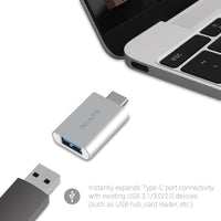Thumbnail for mbeat attache Aluminum USB 3.1/3.0 to USB Type C Adaptor