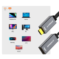 Thumbnail for mbeat Tough Link HDMI to DisplayPort Adapter with USB Power