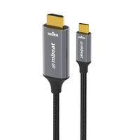 Thumbnail for mbeat Tough Link 8K 1.8m USB-C to HDMI Cable