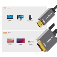 Thumbnail for mbeat Tough Link 1.8m DisplayPort to DVI-D Cable