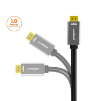 Thumbnail for mbeat Tough Link 1.8m HDMI to DisplayPort Cable with USB Power