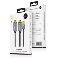 Thumbnail for mbeat Tough Link 1.8m HDMI to DisplayPort Cable with USB Power