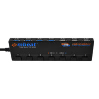 Thumbnail for mbeat 7-Port USB 3.0 and USB 2.0 Hub Manager With Switches