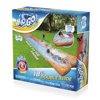 Thumbnail for Bestway Kids H20GO Double Water Slide with Ramp - 18'/5.49m