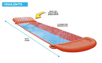 Thumbnail for Bestway Kids H20GO Double Water Slide with Ramp - 18'/5.49m