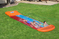 Thumbnail for Bestway Kids H20GO Double Water Slide with Ramp - 18'/5.49m