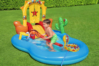 Thumbnail for Bestway Wild West Kids Play Inflatable Above Ground Swimming Pool