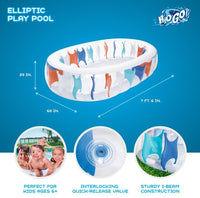 Thumbnail for Elliptic Inflatable Play Pool for ages 6+