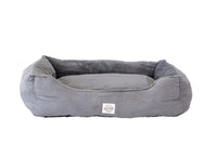 Thumbnail for Easy to Clean Electric Heated Rabbit Faux Fur Covering Pet Bed - Medium