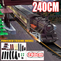 Thumbnail for Electric Large Classic Train Set Rail Track Carriages Kids Vehicle Toy Gift