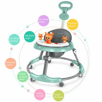 Thumbnail for Upgrade Adjustable Baby Walker Stroller Play Activity Music Kids Ride On Toy Car