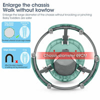 Thumbnail for Upgrade Adjustable Baby Walker Stroller Play Activity Music Kids Ride On Toy Car