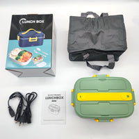 Thumbnail for 75W Electric Lunch Box Food Warmer Heater 1.8L Portable Leak Proof Car Home AU